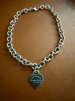Collier coeur Please return to en argent 925