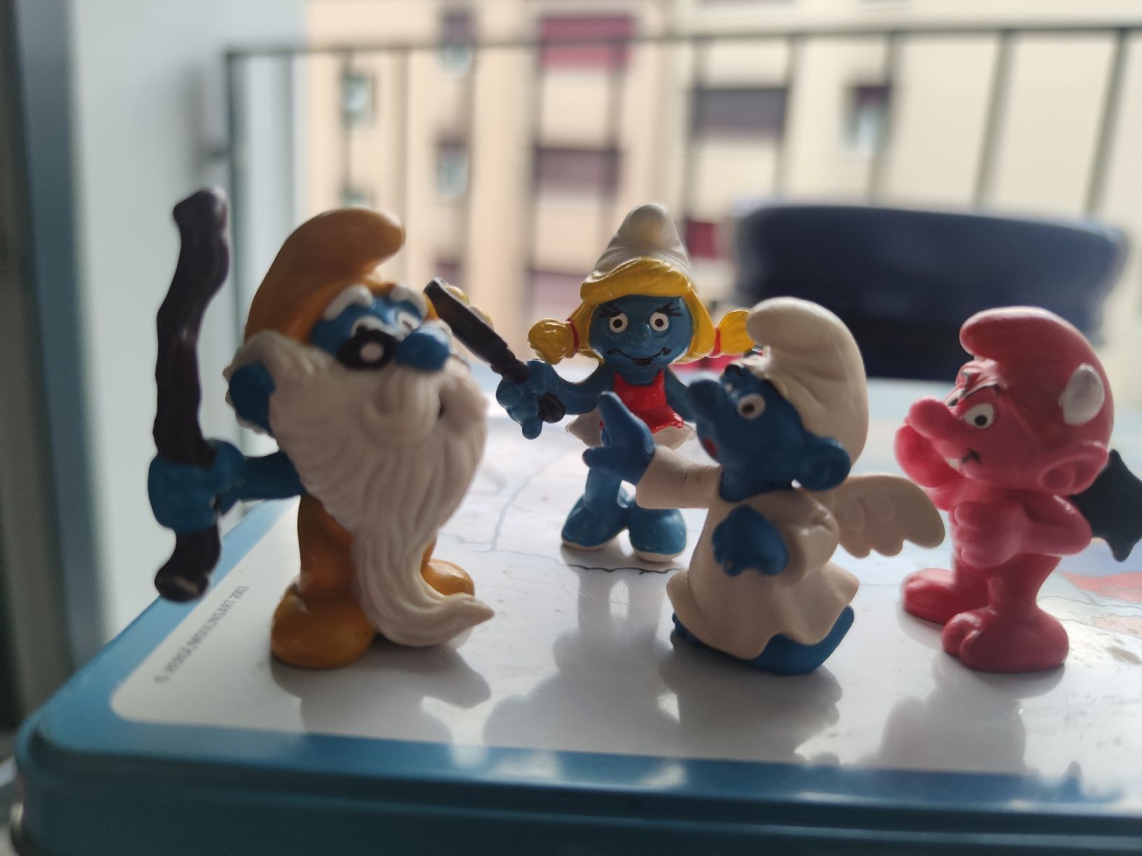 Schleich Spielzeuge: lot de 4 Schtroumpfs  – Gebraucht aus Lausanne von Wampa 1