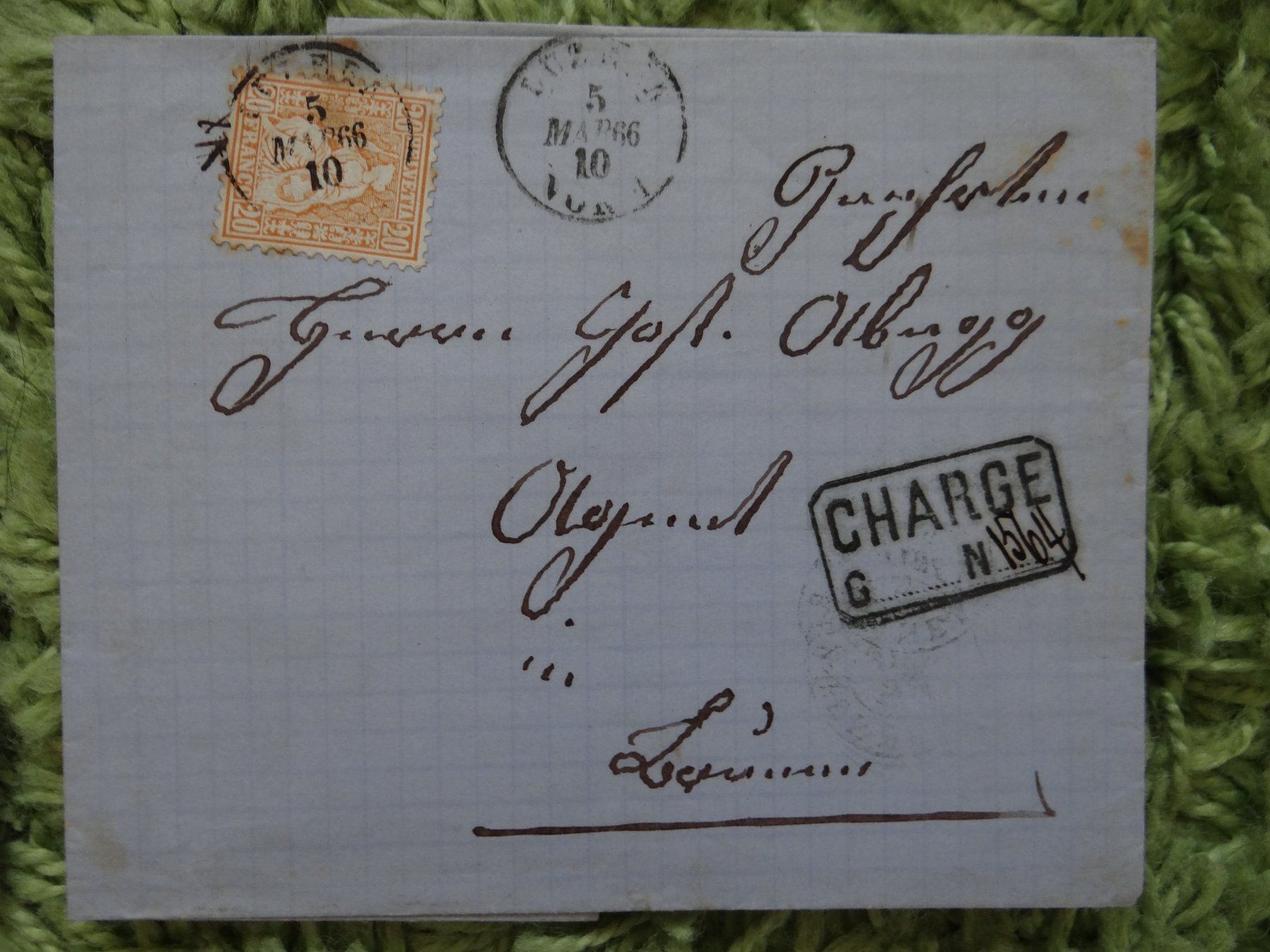 Alle Briefmarken: Lot Briefe Sitzende Helvetia ab CHF 1.-- – Gebraucht aus Kriens von Na4 3