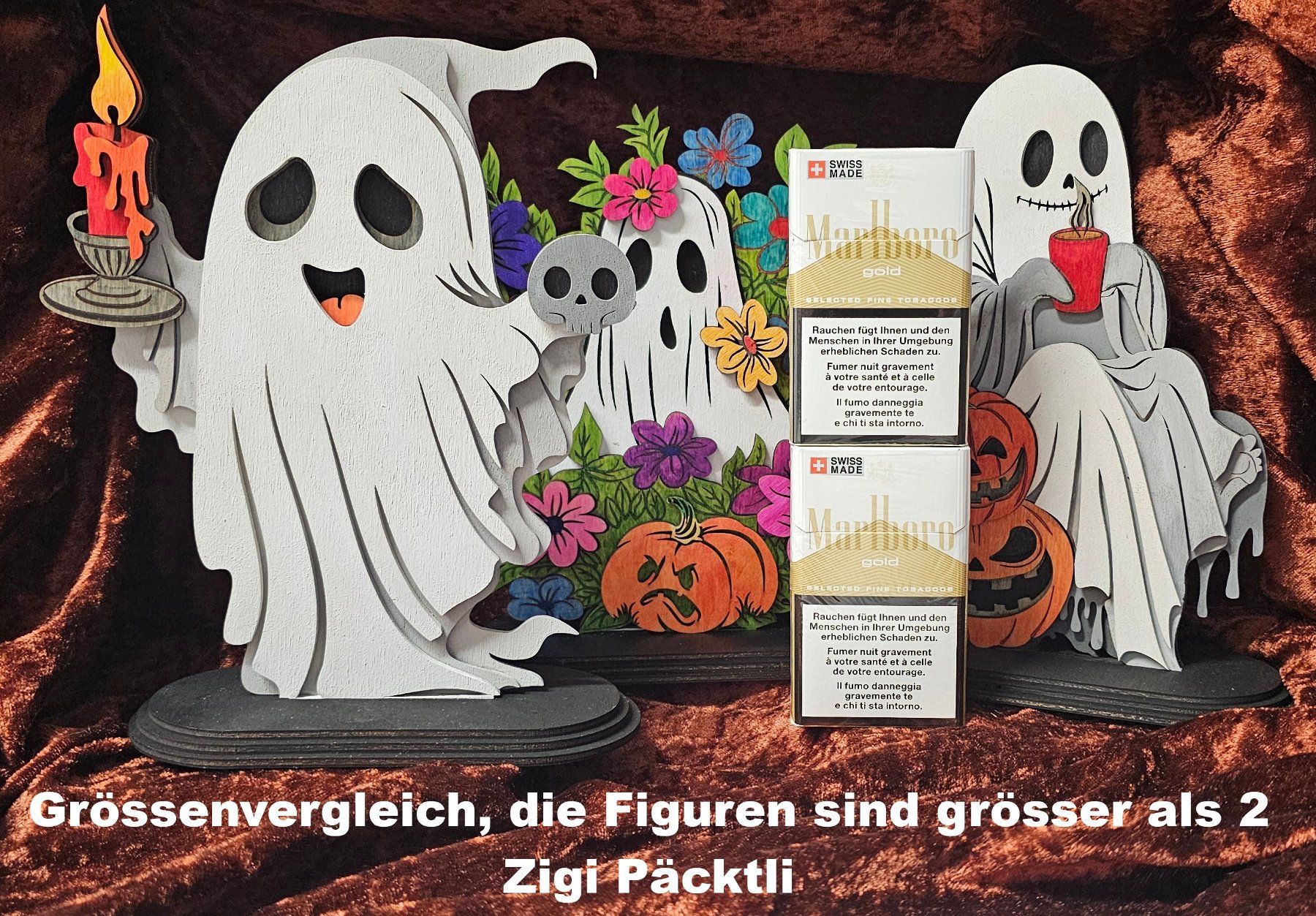 Statuette: Halloween Deko Geister – Nuovo (secondo la descrizione) da Birsfelden venduto da missnamrit
