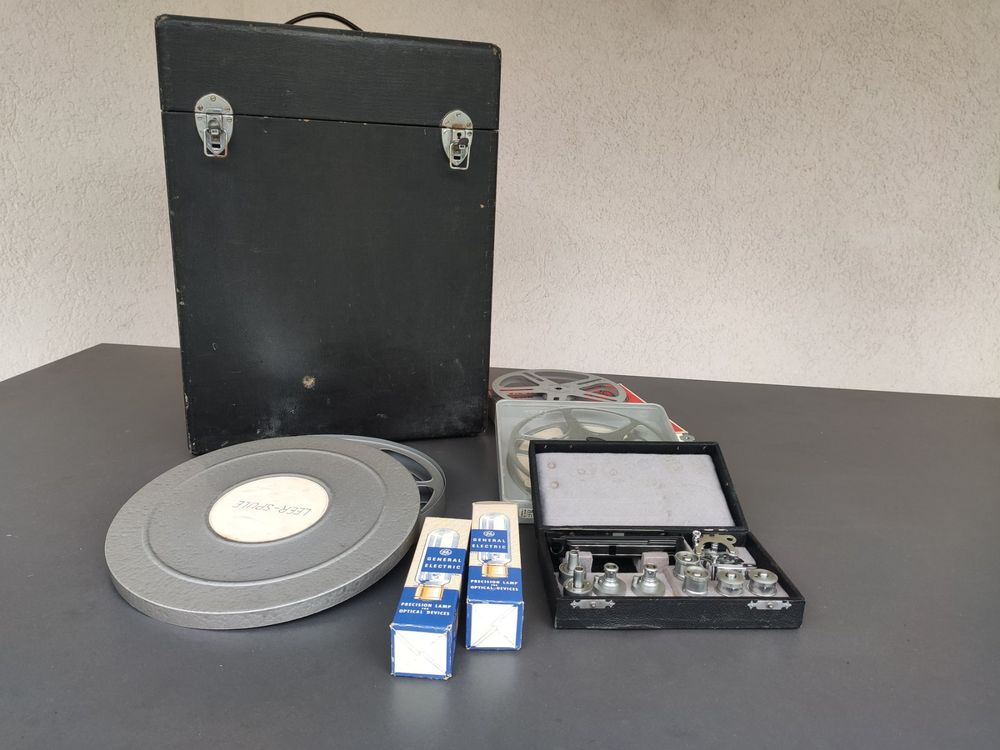 Projecteur Cinématographique Paillard Bolex G3 – Années 1950 – Tri-film 8/9,5/16mm – état Cosmétique Parfait