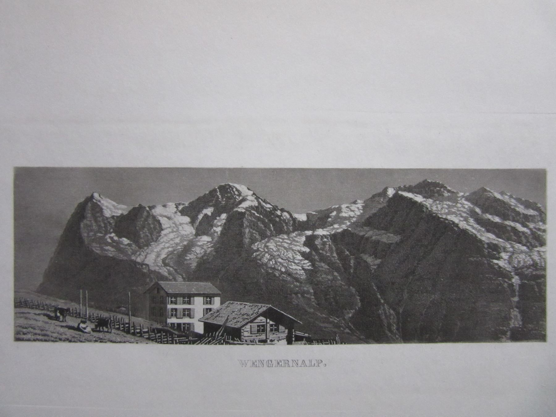Stiche: WENGNERALP AQUATINTA – Gebraucht aus Gersau von grafik-kunst
