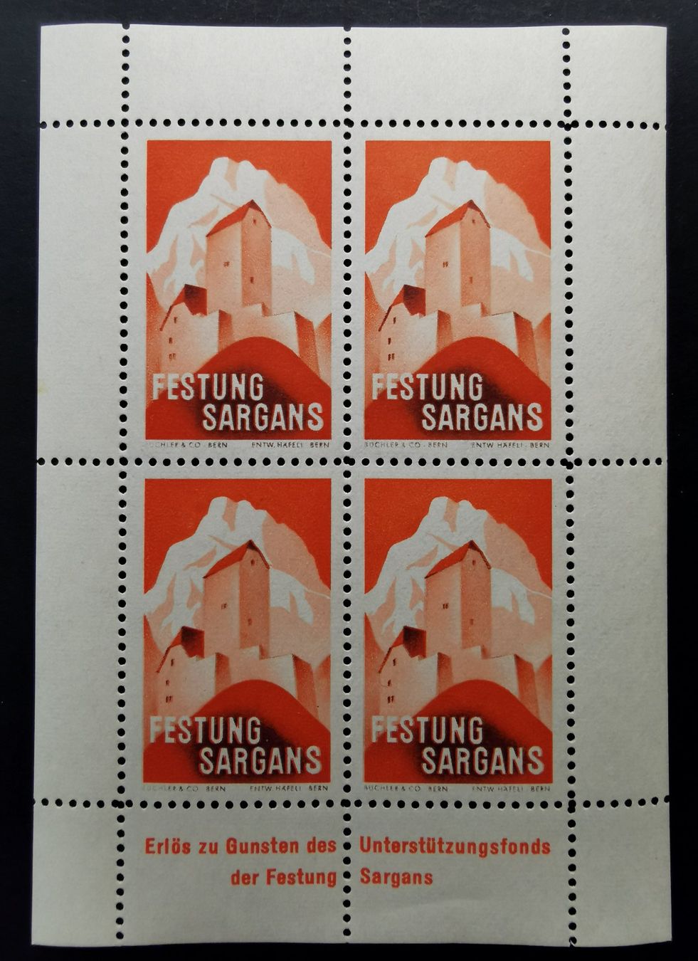 Alle Briefmarken: TR85 Bloc Timbres Suisse Feldpost – Gebraucht aus Cousset von Patrick_Collections