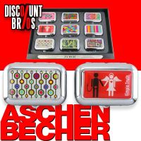 NEU █ MINI TASCHEN ASCHENBECHER SUJETS