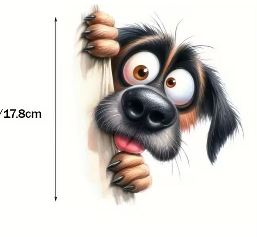 Sticker: Lustiger Sticker mit Hund – Nuovo e nell'imballaggio originale da Langenbruck venduto da Gumsi 3