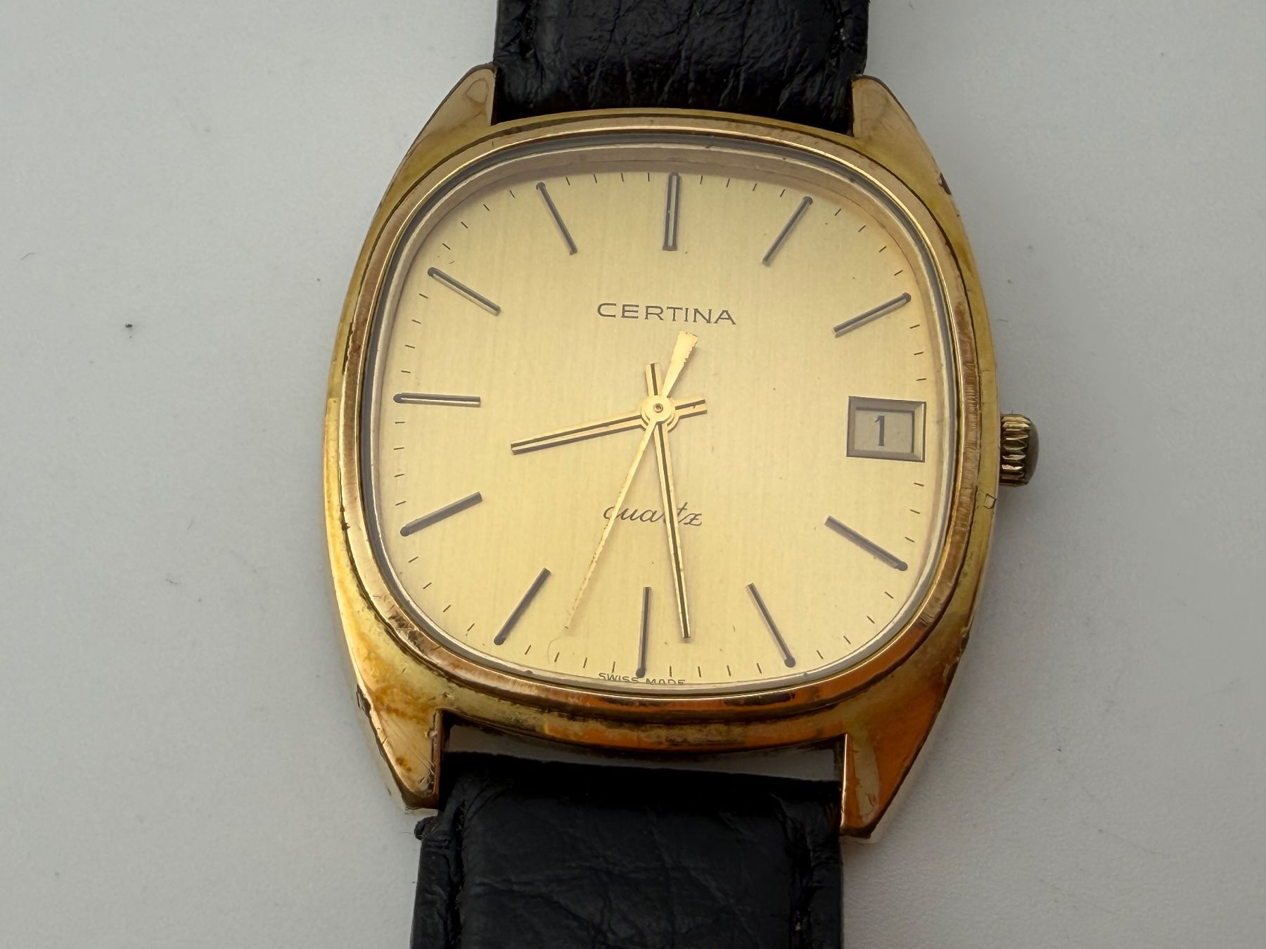 Certina Orologi: Vintage CERTINA Herrenuhr läuft – Usato da Biel/Bienne venduto da MrP_WatchesBiel