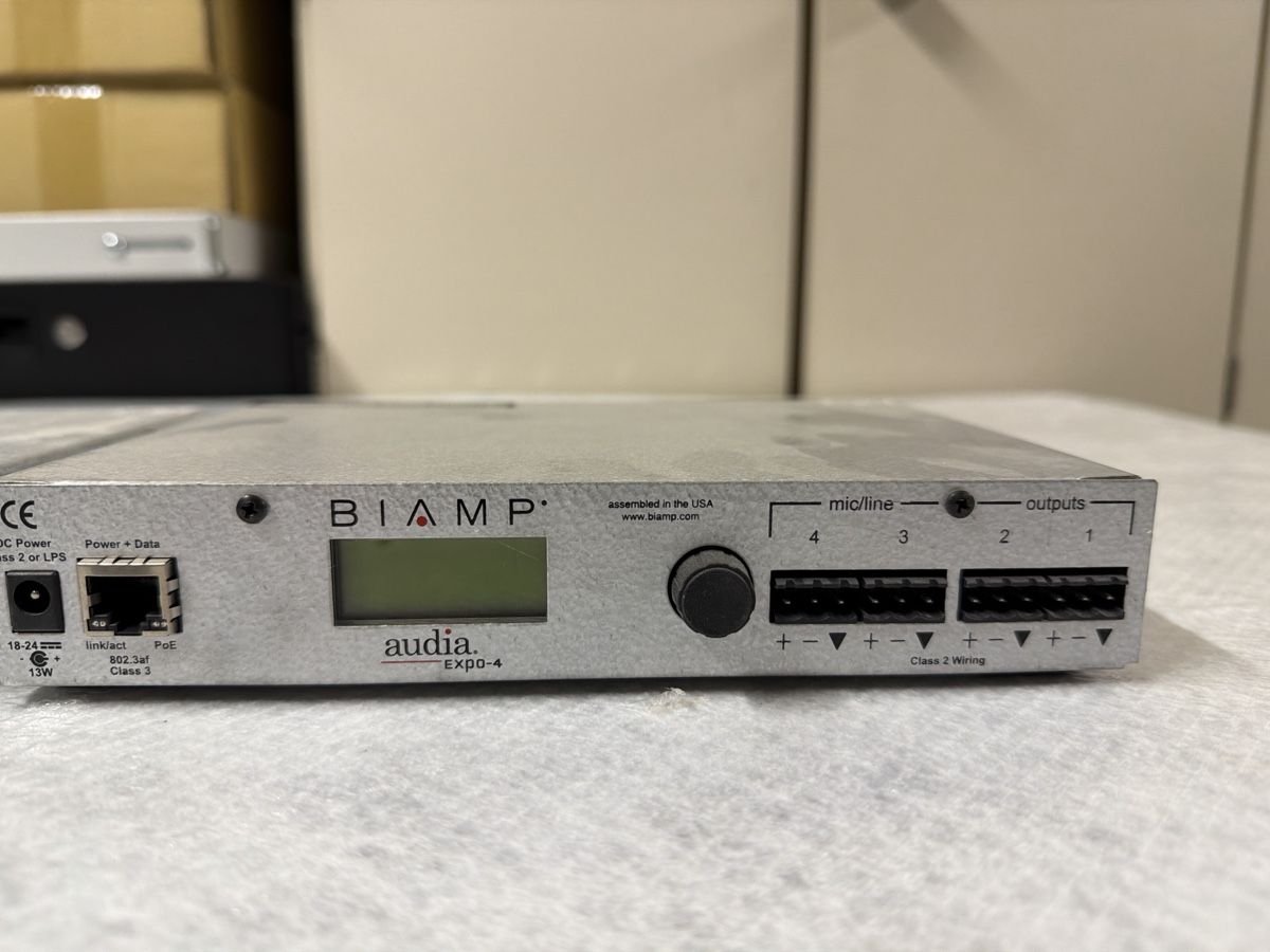 Convertitori: BIAMP audia EXPO-4 Audio Extender 2 stk. – Usato da Dagmersellen venduto da INEICHEN-MULTIMEDIA 2