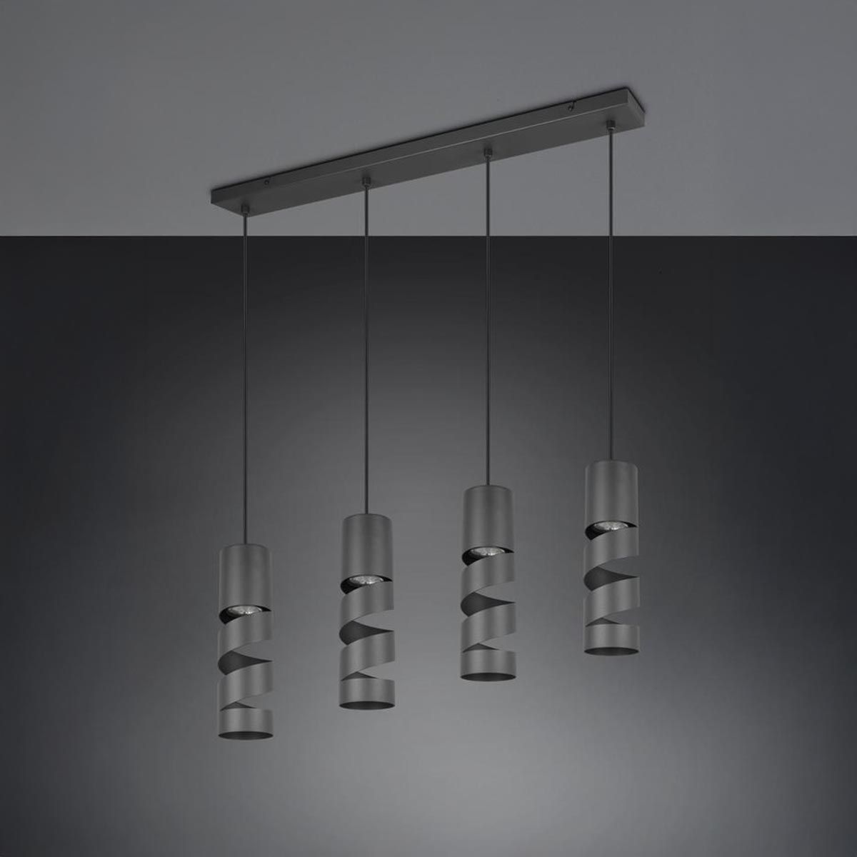 Lampadari & plafoniere: Pendelleuchte, 4 Strahler, 80 cm x 9 cm  – Nuovo (secondo la descrizione) da Kreuzlingen venduto da Smart-Light 2