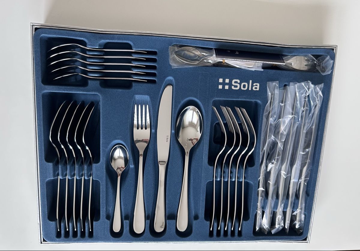 Sola Set di posate: Sola Besteckset 36-tlg. - NEU – Nuovo e nell'imballaggio originale da Steinhausen venduto da BB-AQ-parts 3