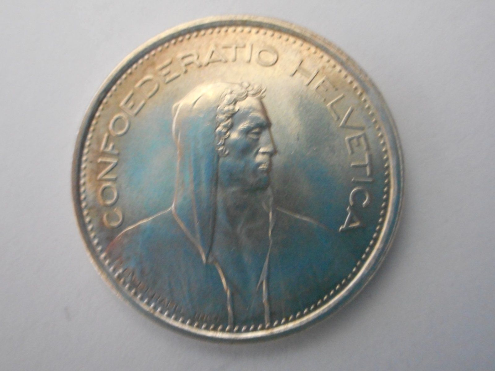 Tutti le monete: 5 Fr. 1966  silber  unz/stgl – Nuovo (secondo la descrizione) da Kriegstetten venduto da pizlad2010 2