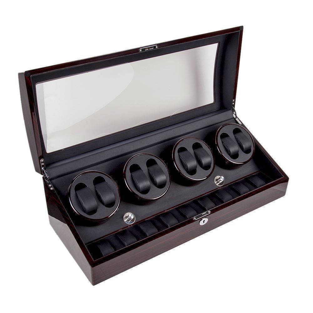 Uhrenboxen: Uhrenbeweger Uhrenvitrine 8+9 Uhren box – Neu (gemäss Beschreibung) aus Thun von Newnewshop 2