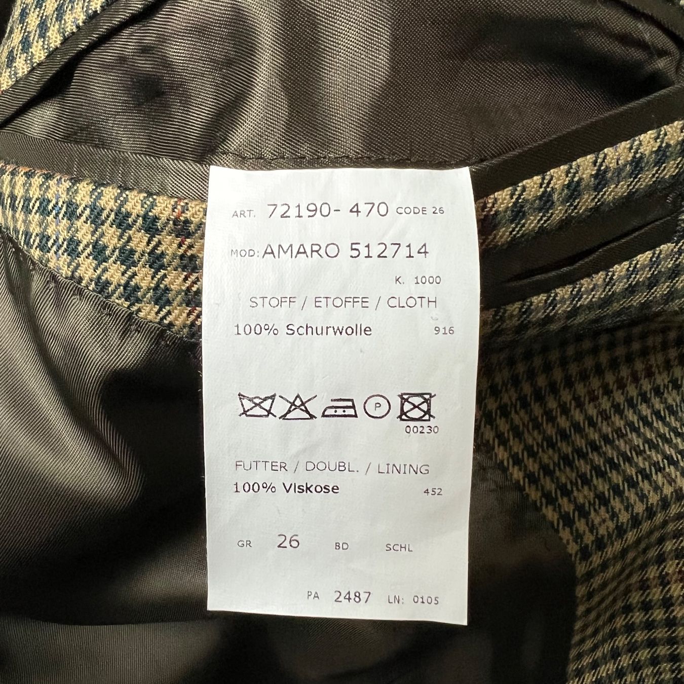Jacken: neuwertiges WOOLMARK Sakko | 100% Schurwolle – Neu (gemäss Beschreibung) aus Zürich von ClosetQueen 9