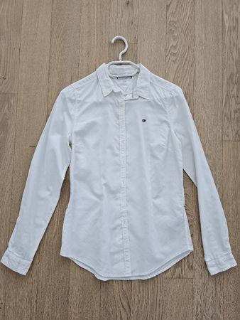 Tommy Hilfiger Bluse, Gr. 4, weiss, Top Zustand! S/XS