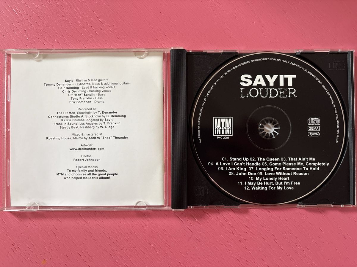 CD: Sayit - Louder – Usato da Lützelflüh-Goldbach venduto da Deiv4 2