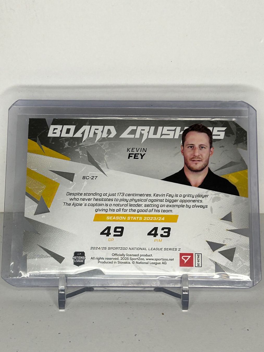 Sportzoo Carte collezionabili: Board Crushers Kevin Fey 61/90 HCA – Nuovo (secondo la descrizione) da Biel/Bienne venduto da JAN-SOLO 1