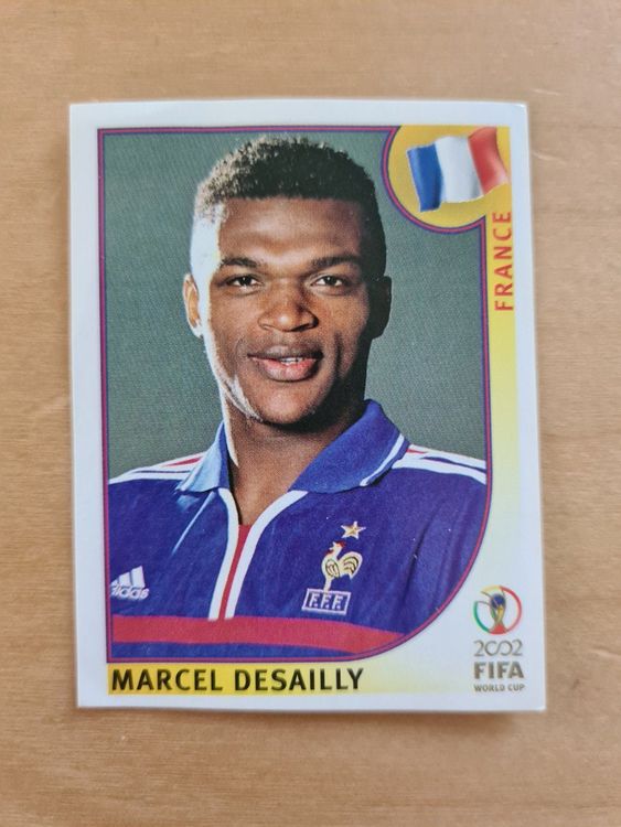 Carte Panini Football 90 – Marcel Desailly (Nantes) #220 – Occasion
