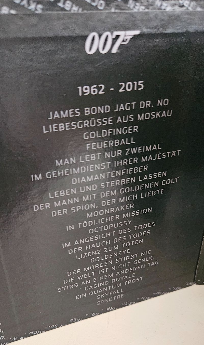 Alle DVDs: James Bond Collection Blu-ray – Gebraucht aus Basel von Jan_04 1