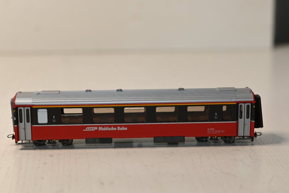 RhB A 1272 1Kl. Personenwagen Bemo H0m mit OVP | Kaufen auf Ricardo