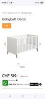 Paidi BabyBett mit Träumelandmatratze np 519.-