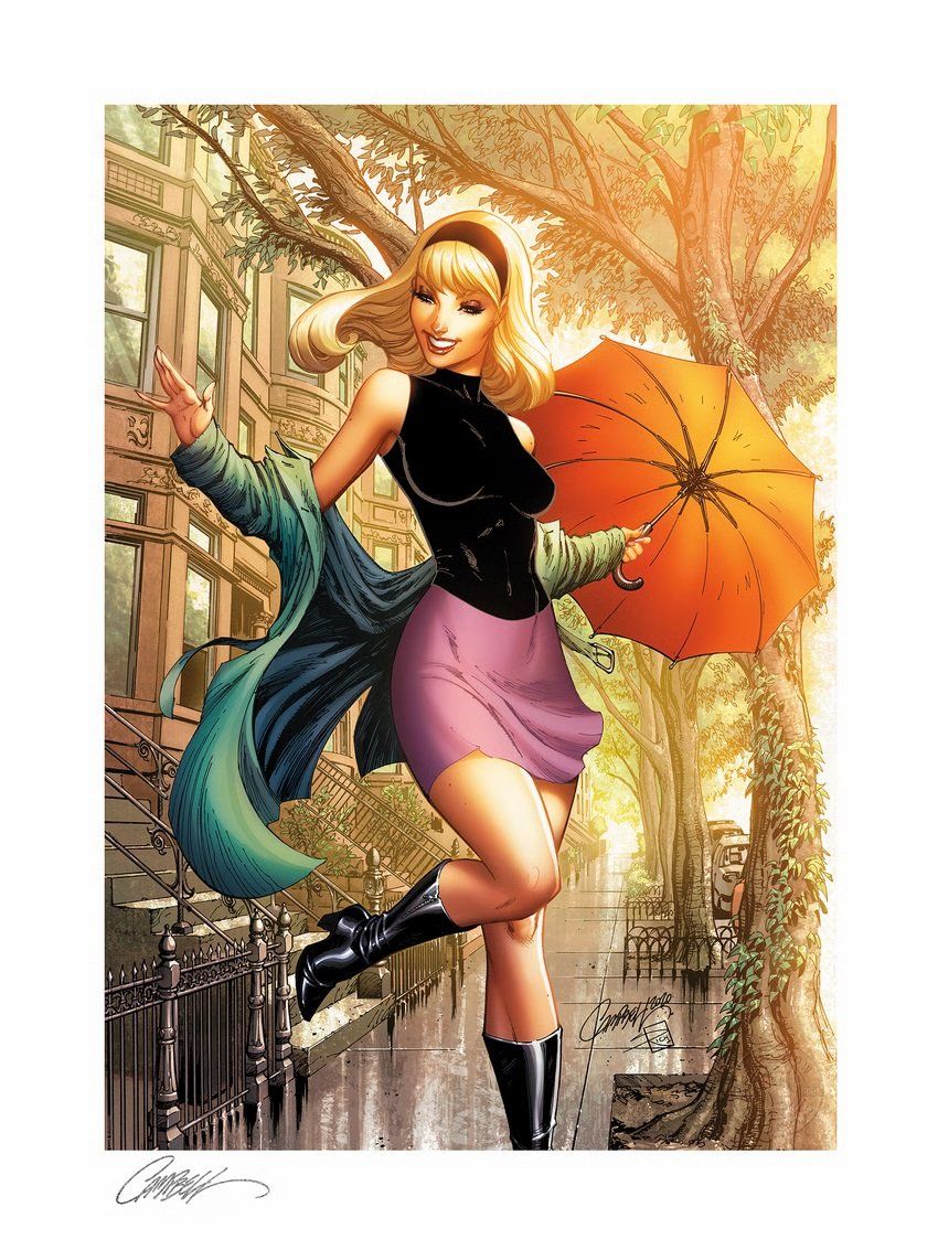 Figuren: Marvel Comics impression Art Print Gwen Stacy #1 - Summer – Neu und originalverpackt aus St-Imier von ATTAKSHOP