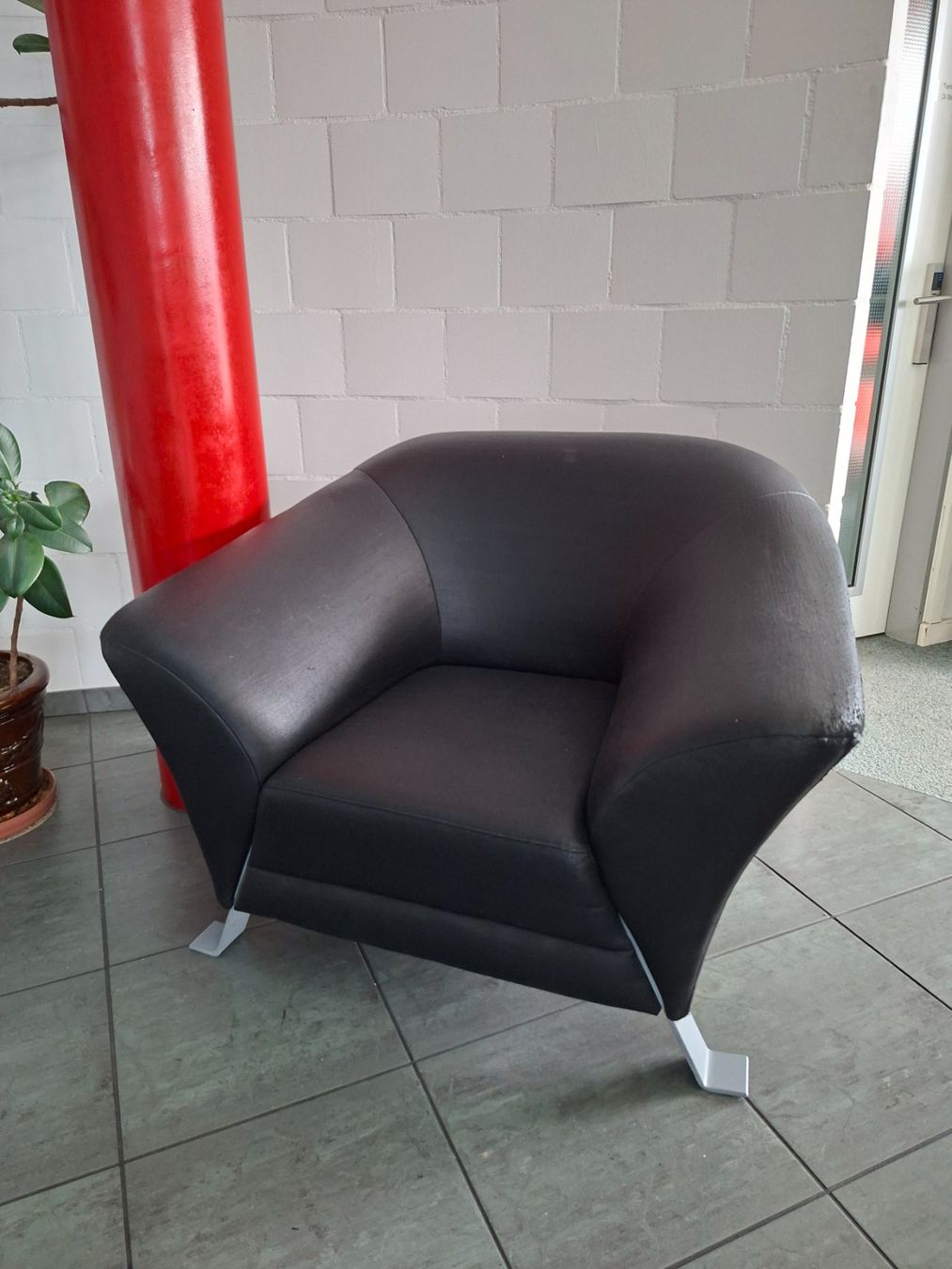 Poltrone: Leder Sessel – Usato da Langenthal venduto da BernhardClassic 1