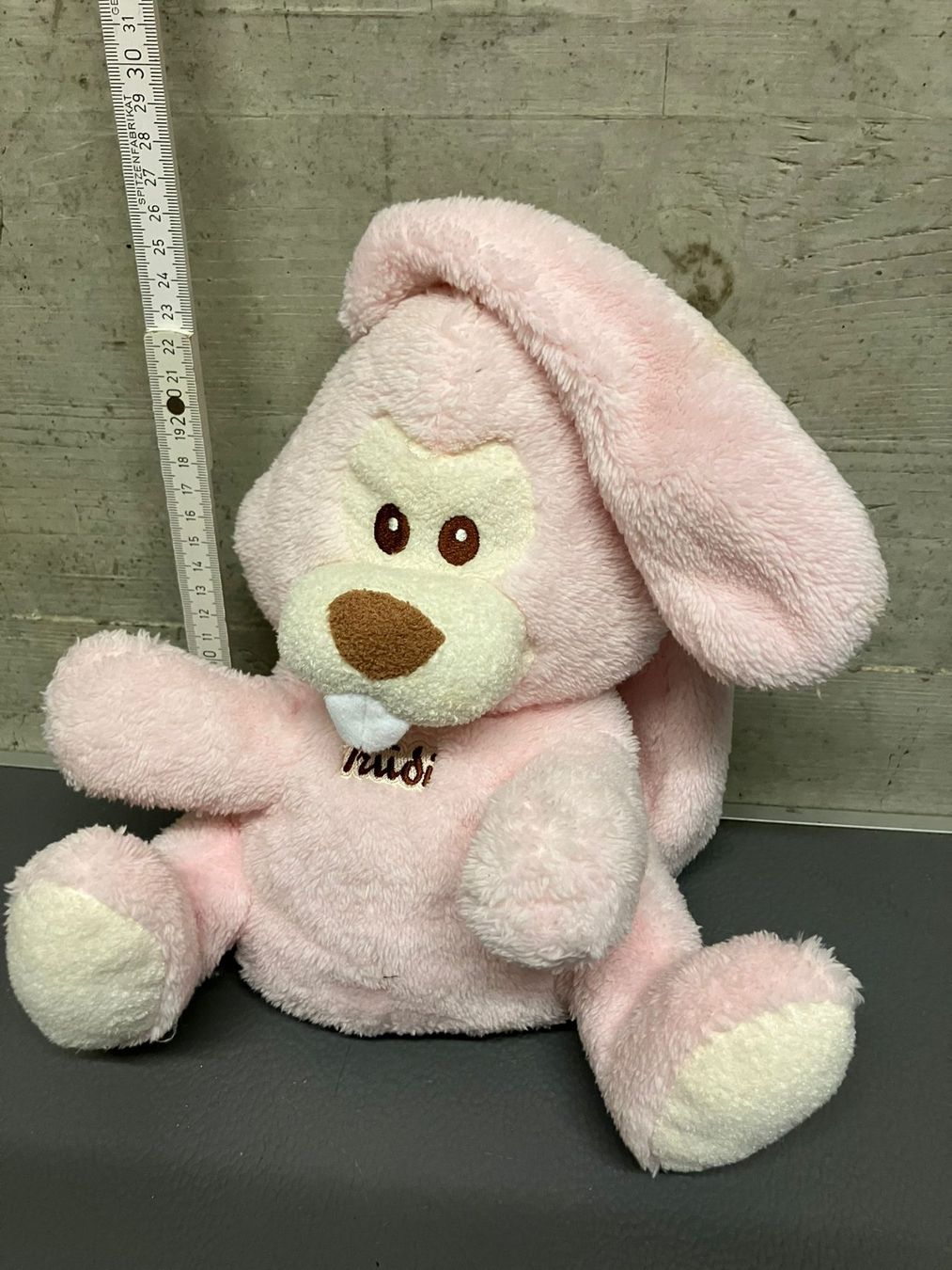 Trudi Giocattoli: Peluche coniglio rosa Trudi – Usato da Melano venduto da H-Sara 1
