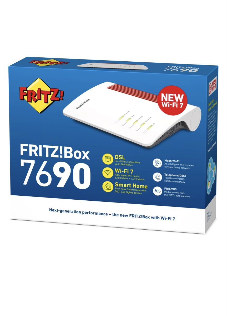 Fritz Box 7690 Schnellstes WLAN für Ihr Zuhause (Gebraucht) in