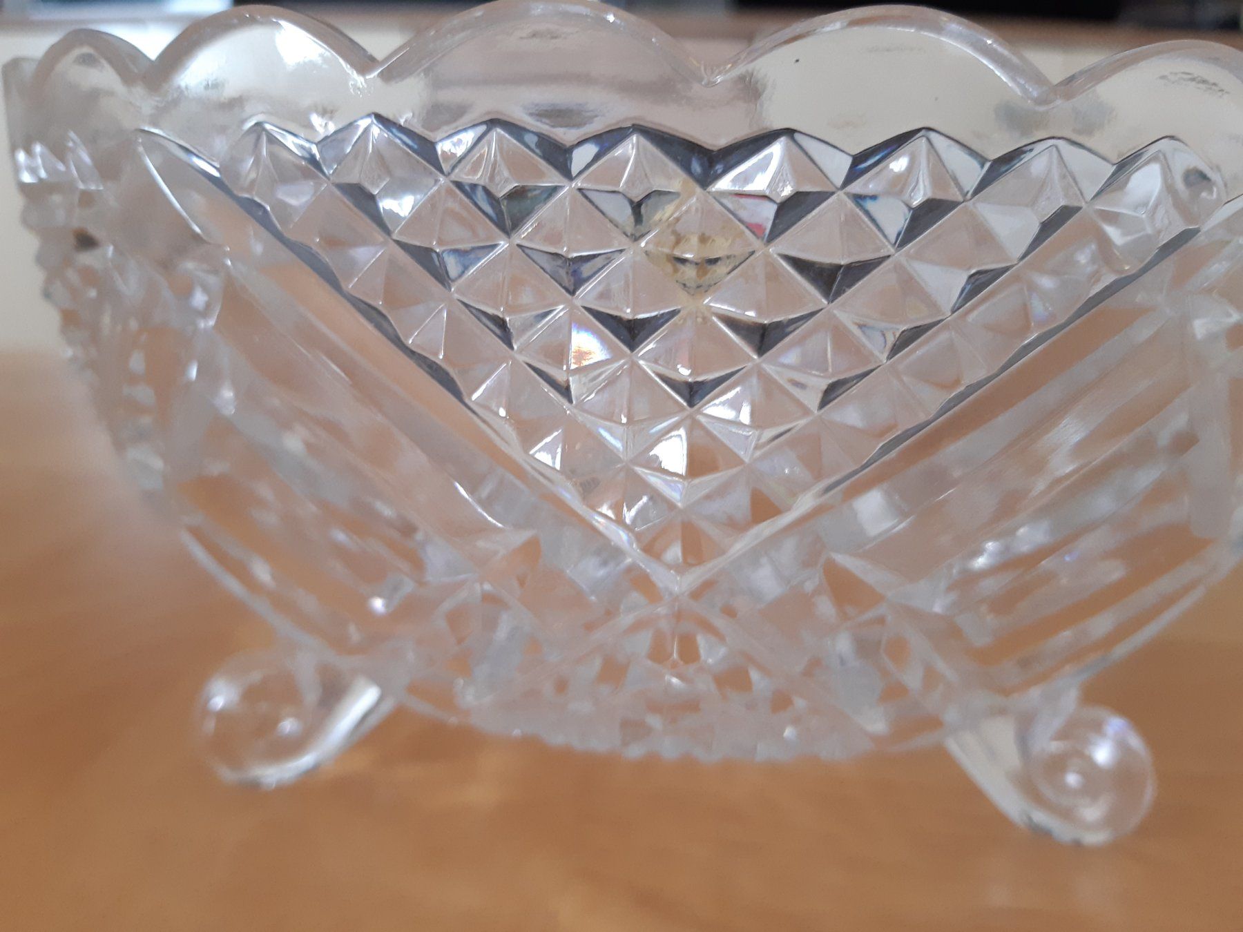 Ciotole: Glass Kristall? Schale Top – Usato da St.Gallen venduto da LaMiSa 1