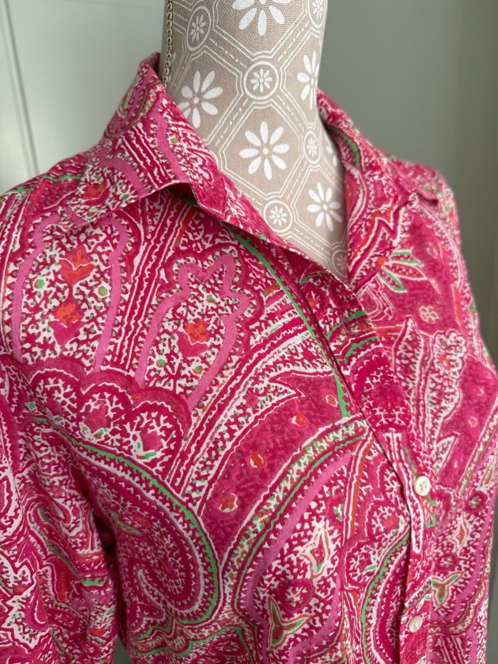 Ralph Lauren Blusen: Ralph Lauren - Blouse - M - coton – Gebraucht aus Sion von accroshoes 3
