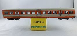 Minitrix 51 3142 00 DB Nahverkehrswagen 2. Kl. OVP (MBW)