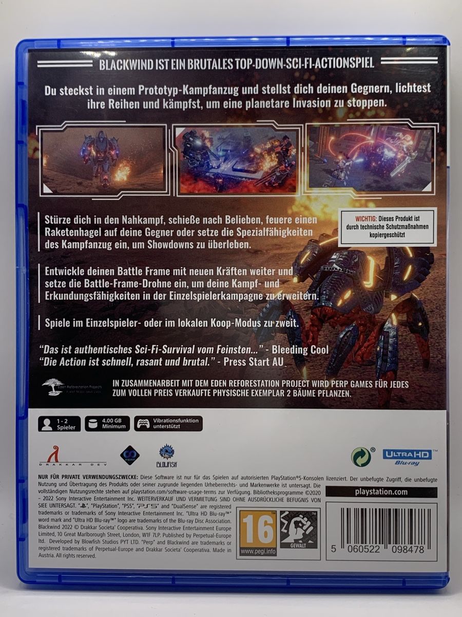 Sony Giochi: Blackwind - PS5  – Usato da Ostermundigen venduto da RG-Collector 1