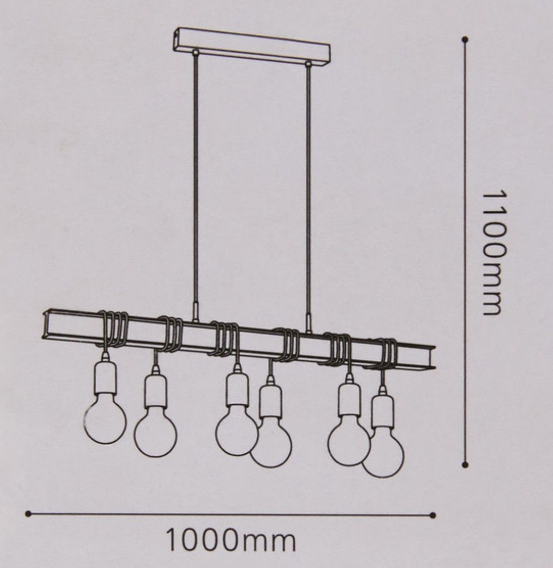 Eglo Lampadari & plafoniere: Eglo Pendelleuchte/Deckenleuchte Carlton – Usato da Wetzikon ZH venduto da LasagneD 3