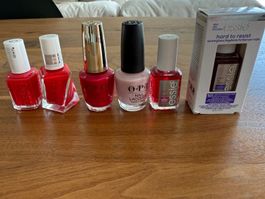 Diverse Nagellacke: 4 Essie, 2 OPI, Top Zustand!