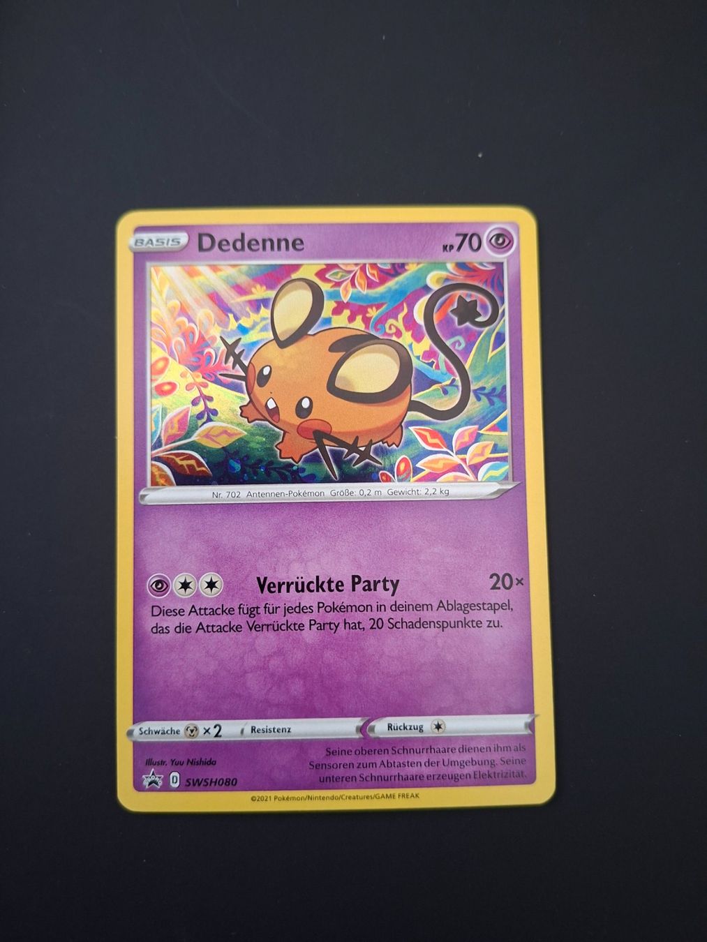 Pokémon Carte collezionabili: Dedenne SWSH080 DE – Usato da Biasca venduto da Sara_Poke123
