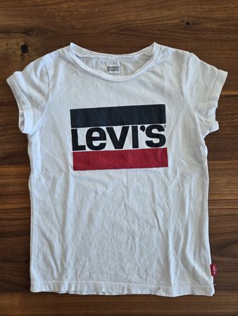 Levi's T-Shirt Weiss, Gr. 104, neuwertig