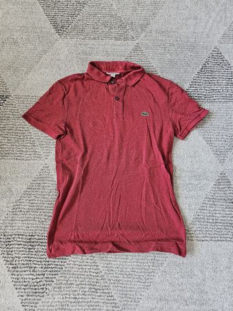 Lacoste Polo Size M dunkelrot