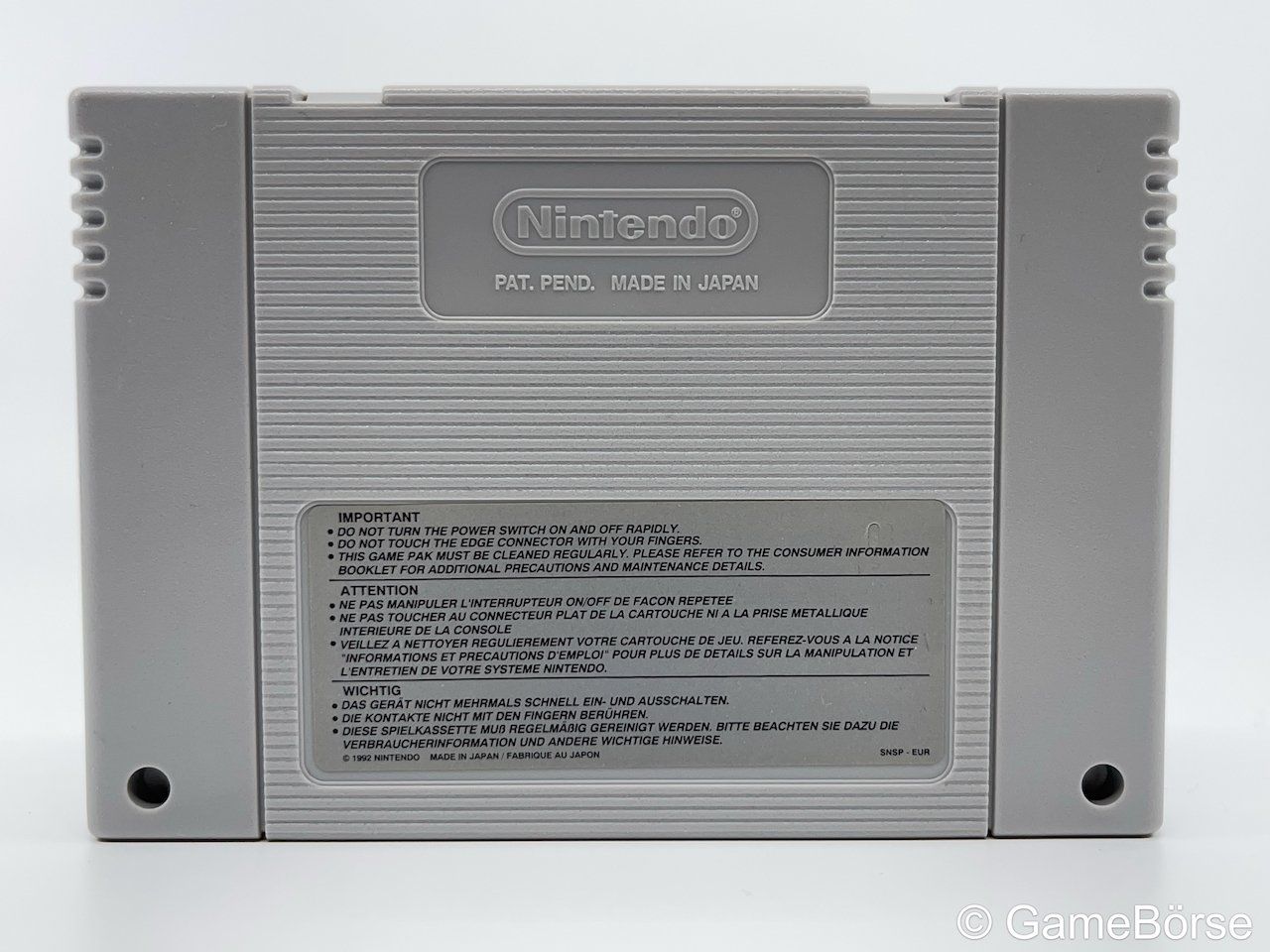 Nintendo Giochi: SNES Sim City 2000 PAL – Usato da Stettfurt venduto da GameBoerse 1