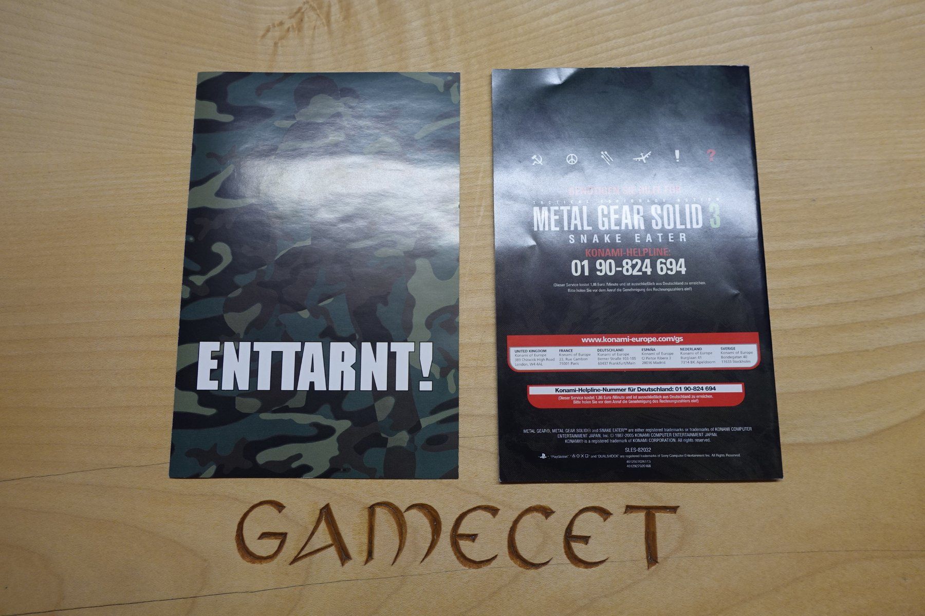 Sony Giochi: Metal Gear Solid 3: Snake Eater (Steelbook Version) – Usato da Steinach venduto da Gamecet 6