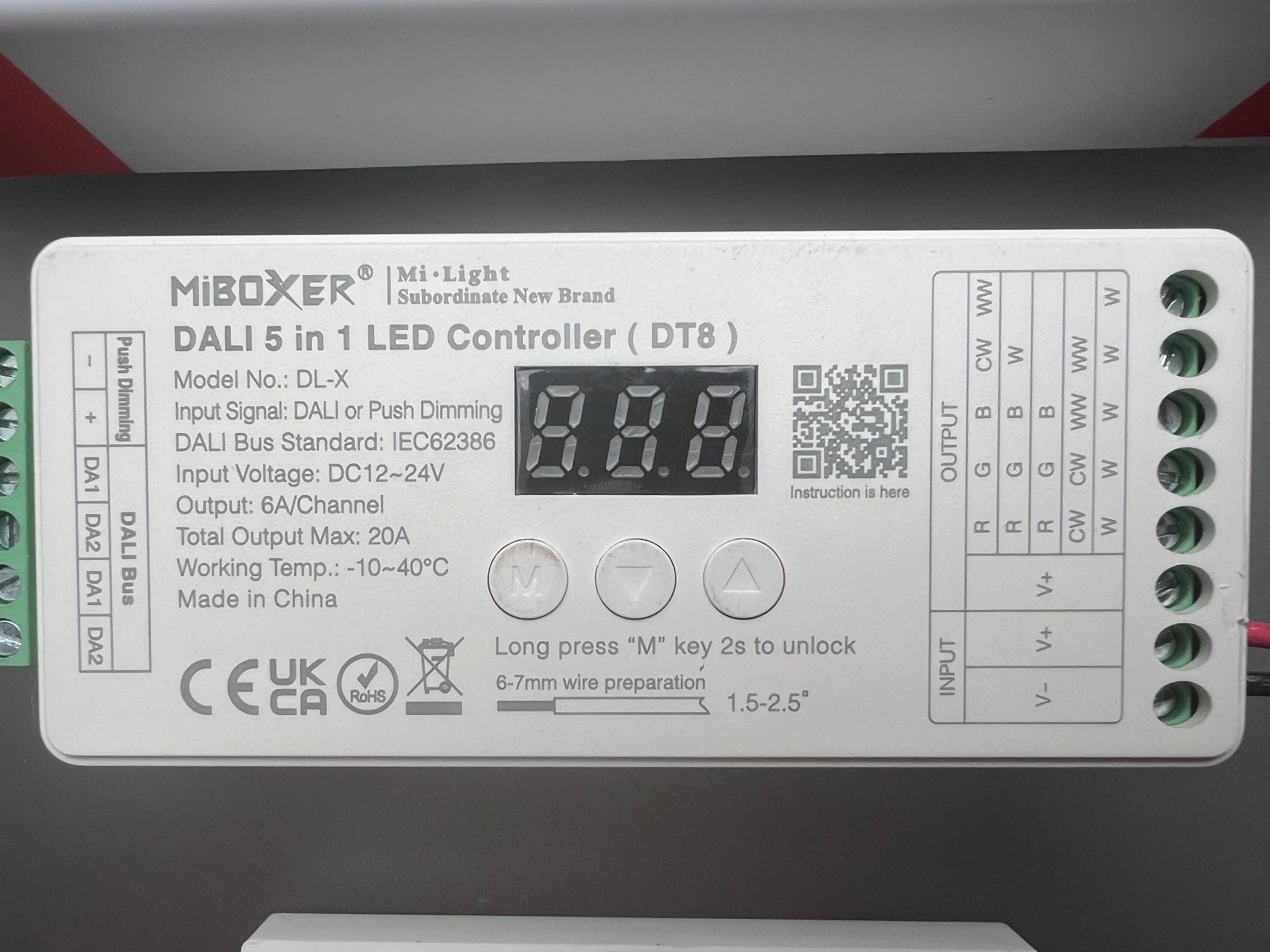 Steuerung: Milight DALI Controller 5-in-1 DT8 – Gebraucht aus Root von Tech-Nick 3