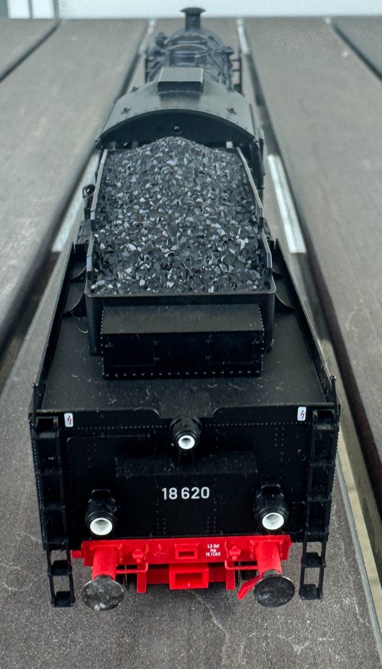 Fleischmann Modelleisenbahnen: DB Baureihe 18.6, Fleischmann 4118 H0 DC – Gebraucht aus Affoltern am Albis von pet_9d2k 5
