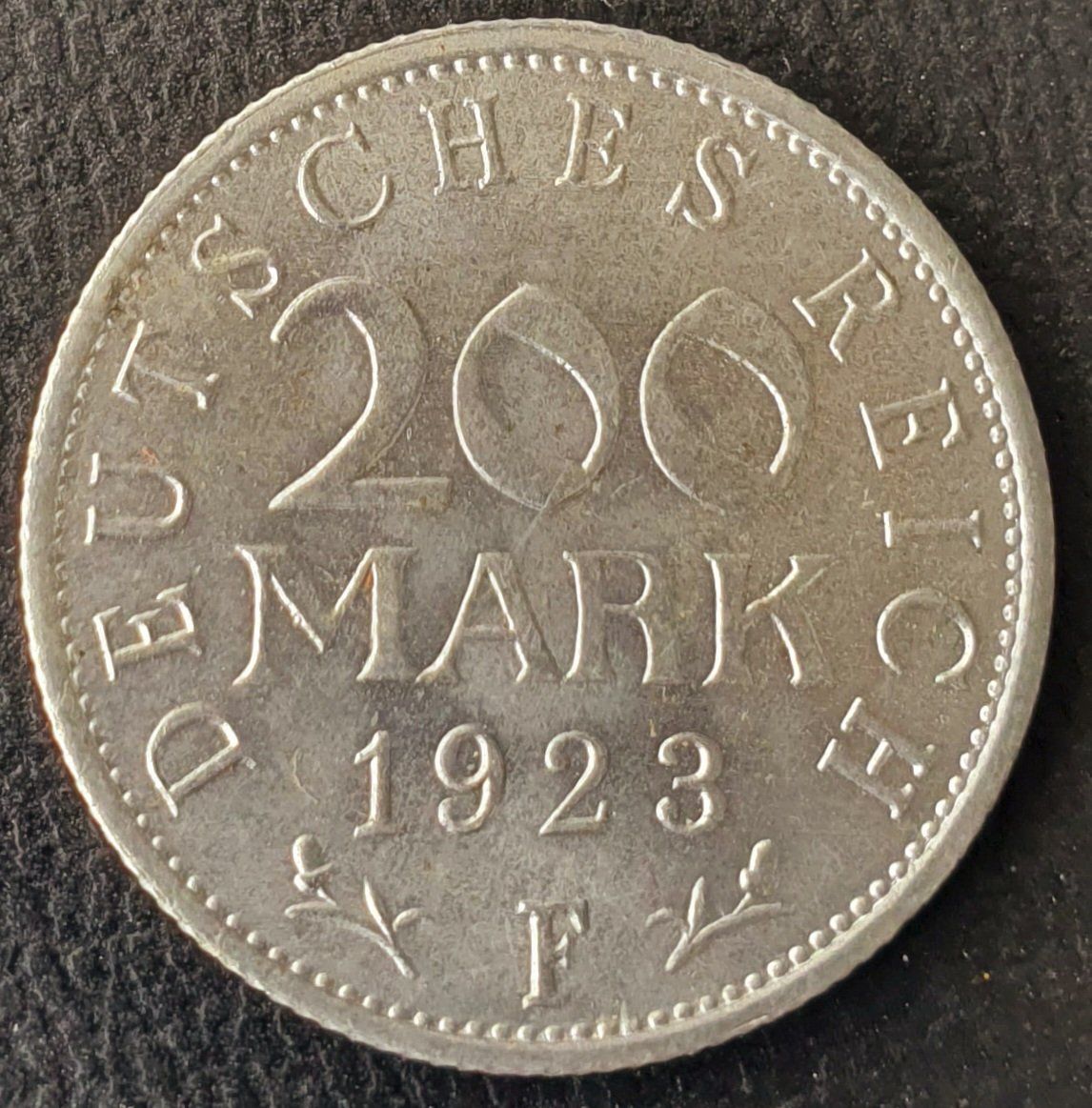 Tutti le monete: 200 Mark 1923 F – Usato da Egerkingen venduto da Acc1