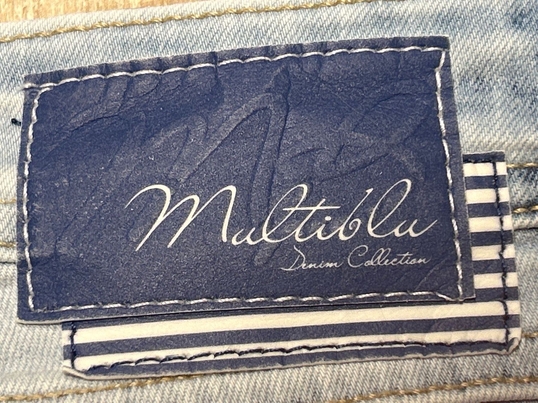 Jeans: Bermudas - Jeans  von Malibu  hellblau, Gr. 38, – Gebraucht aus Brunnen von Nala2929 7