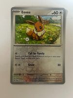 Pokemon Karte Revers holo eevee scr