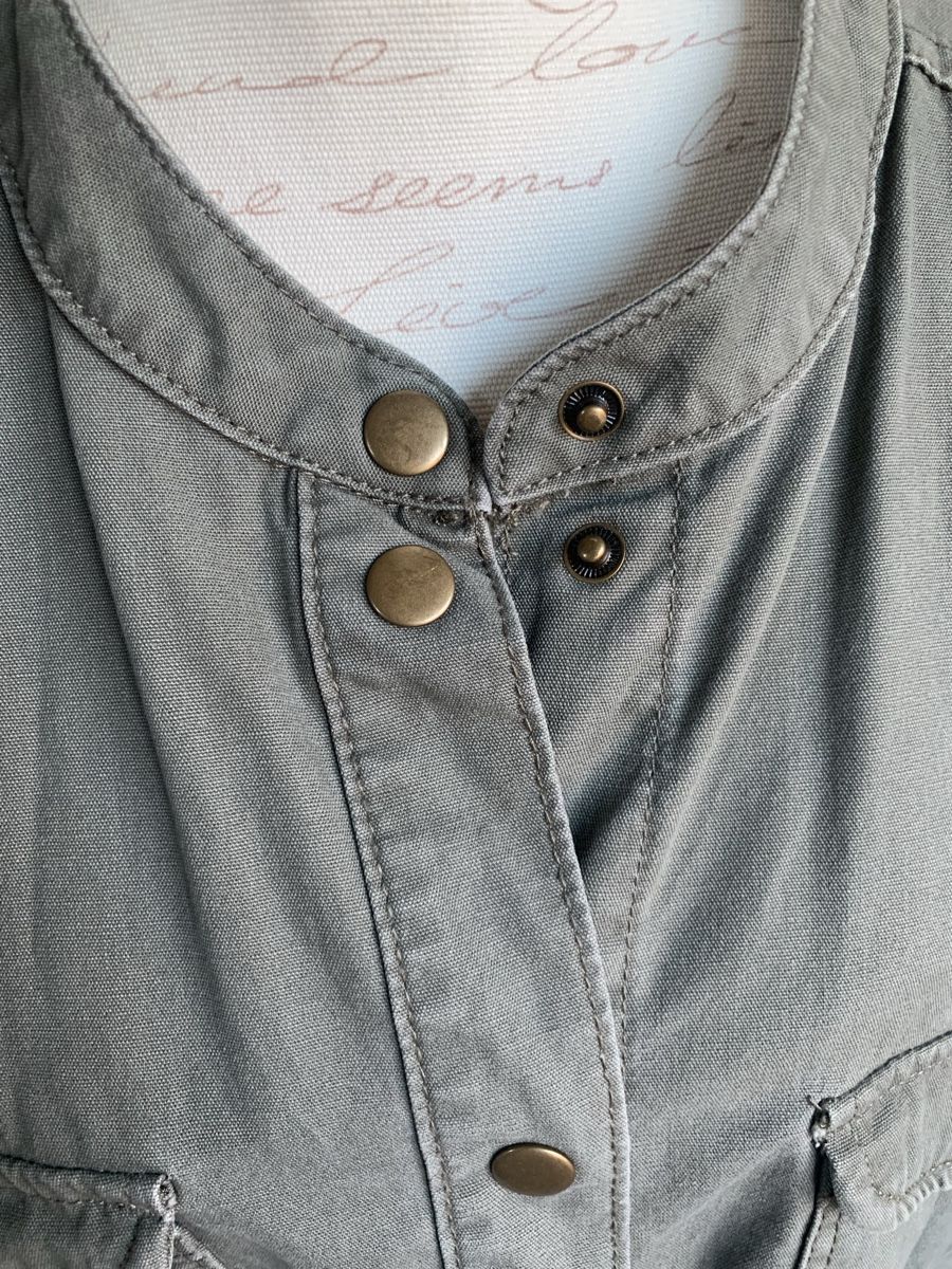 Giacche: Dünne Jacke von ZIZZI Gr. L oliv – Usato da Ellikon an der Thur venduto da Bali1999 1