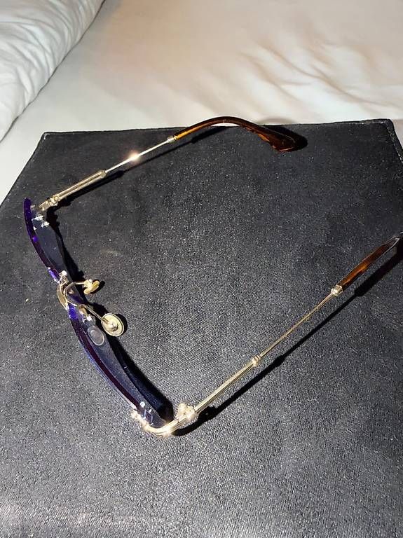 Occhiali & Lenti: Randlose Sonnenbrille mit getönten Gläsern – Usato da Laufen venduto da nic_nsj8 1