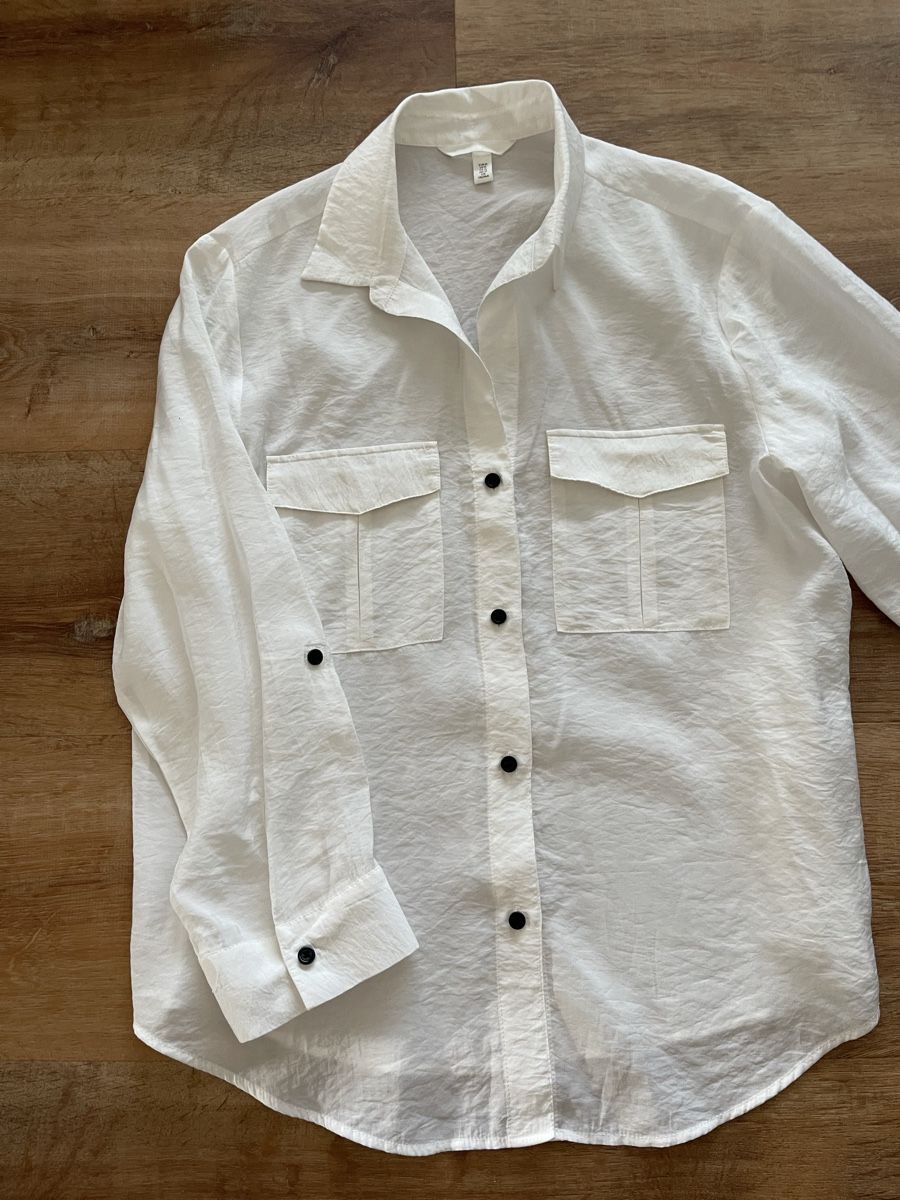 H&M Blusen: Schöne Bluse, weiss, Gr. M, H&M – Neu (gemäss Beschreibung) aus Möhlin von Phmahrer 2