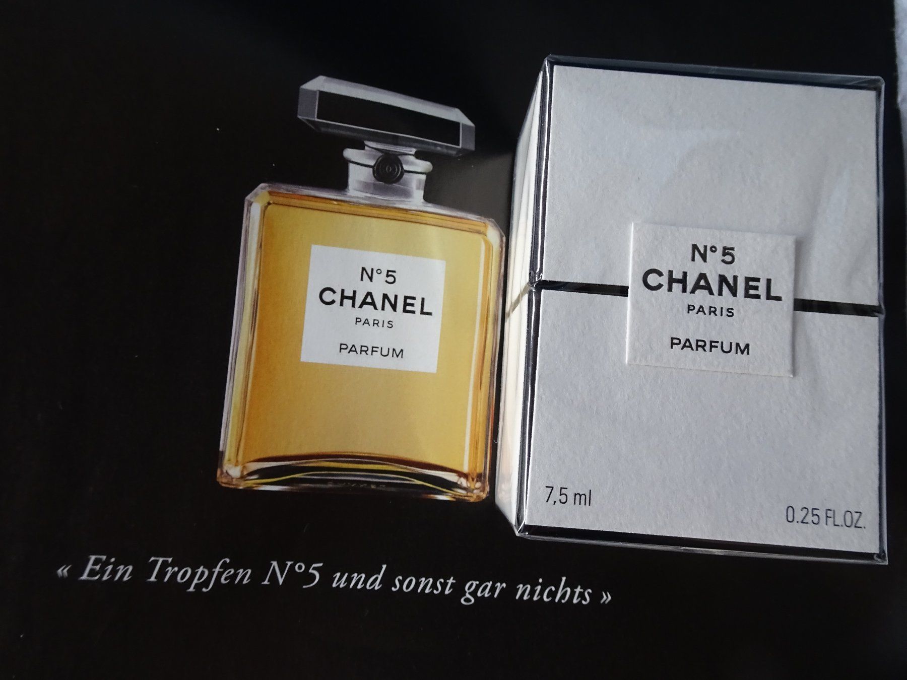 Chanel Flaconi: RARE ORIGINAL CHANEL No5 PARFUM EXTRAIT 7.5ml NEVER OPENED – Nuovo e nell'imballaggio originale da Oberwil b. Zug venduto da JICKY-1889 1