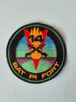 Stoff-Badge: Bat Pi Fort 14 Rand grün, Schweizer Armee 95