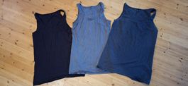 Vero Moda Tops, grau blau schwarz Grösse L/XL Sommer Tank