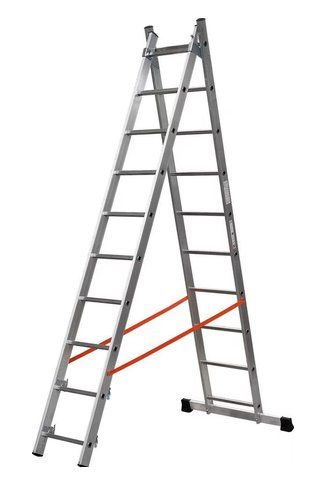 Leitern: Gierre Leiter  Mehrzweckleiter, 285 cm 2x10 Stufen – Neu und originalverpackt aus Kägiswil von nick333